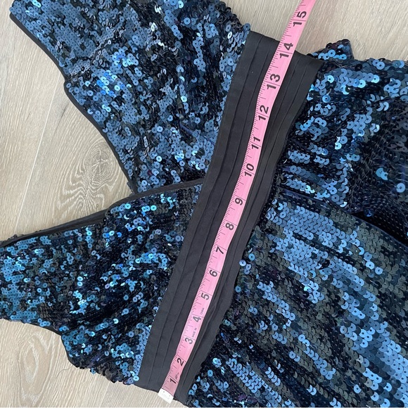 BCBG Maxazria Reece navy sequin dress - Picture 8 of 11